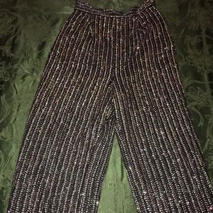 Parker NY Black Multicolor pant